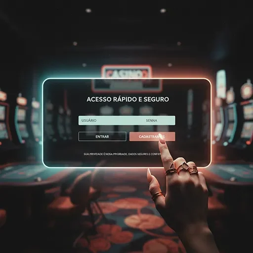 Tela de app oficial 77777vip com acesso rápido mobile