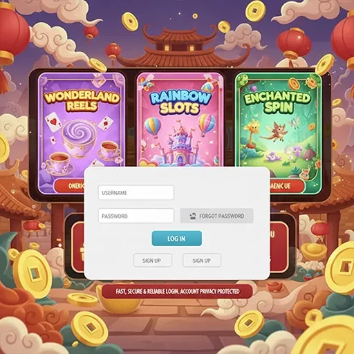 Tela de ajuda e login seguro no suporte da 77777vip